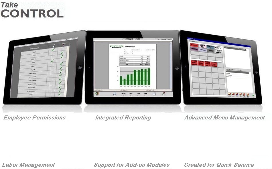 WinRest POS Tablet Management Features